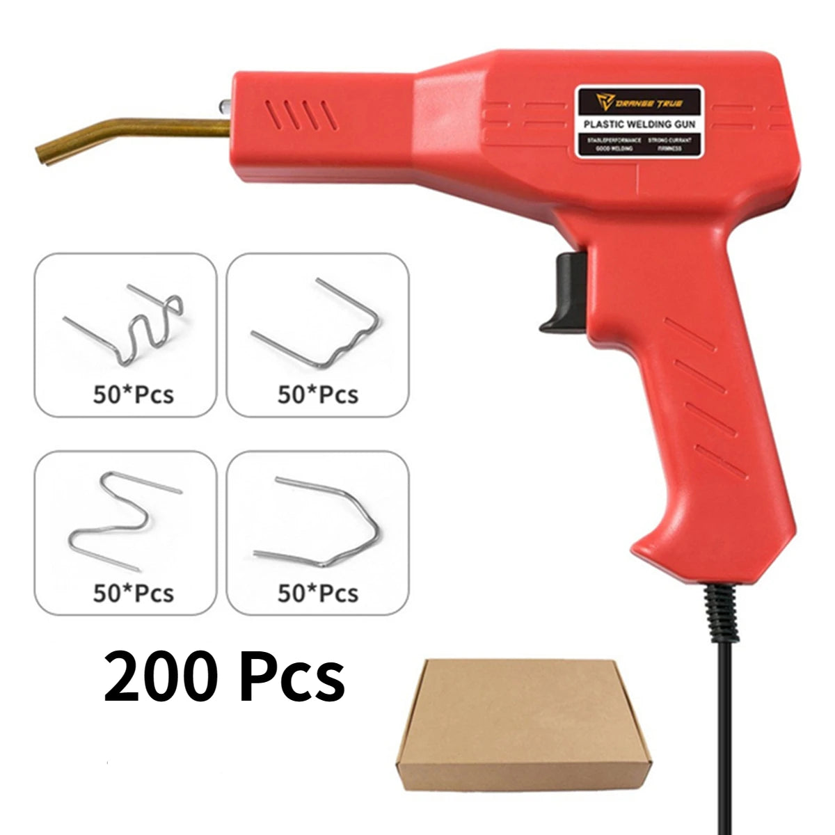 50W Handy Plastics Welders Garage Tools Hot Staplers Machine Staple PVC Repairing Machine Car Bumper Repairing Welding Tool