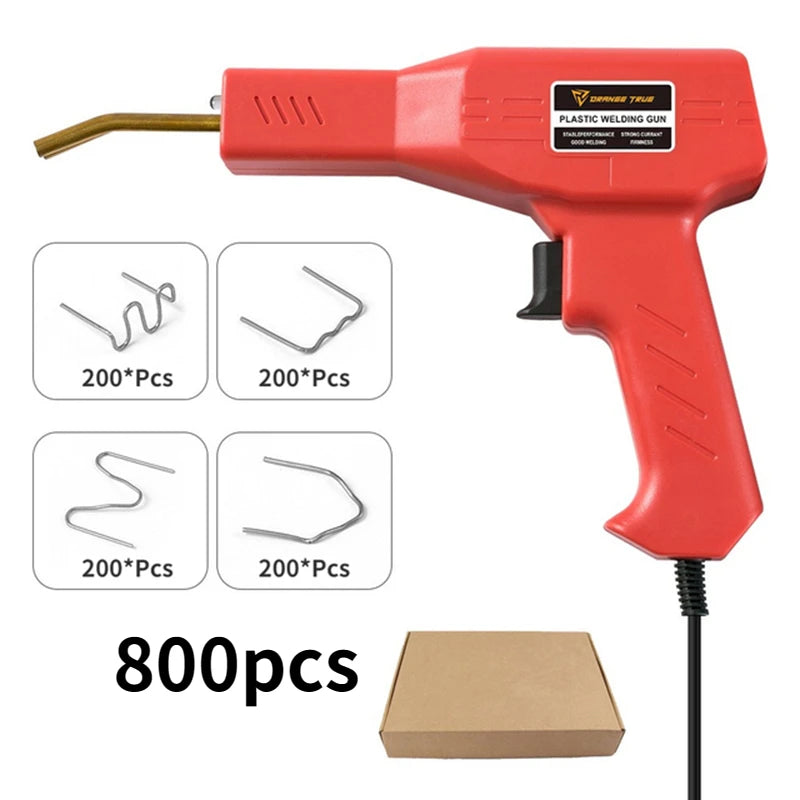 50W Handy Plastics Welders Garage Tools Hot Staplers Machine Staple PVC Repairing Machine Car Bumper Repairing Welding Tool