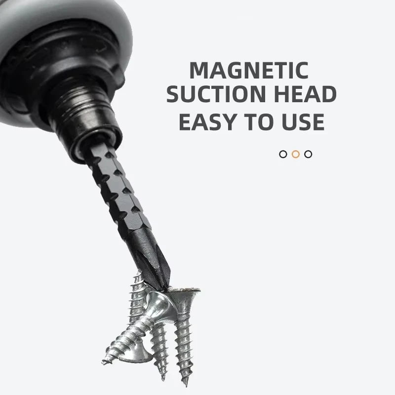 Professional 13in1 Ratchet Screwdriver Set Magnetic Handle Tool for Phillips/Slotted Screws Portable Multi-Functional Repair Kit