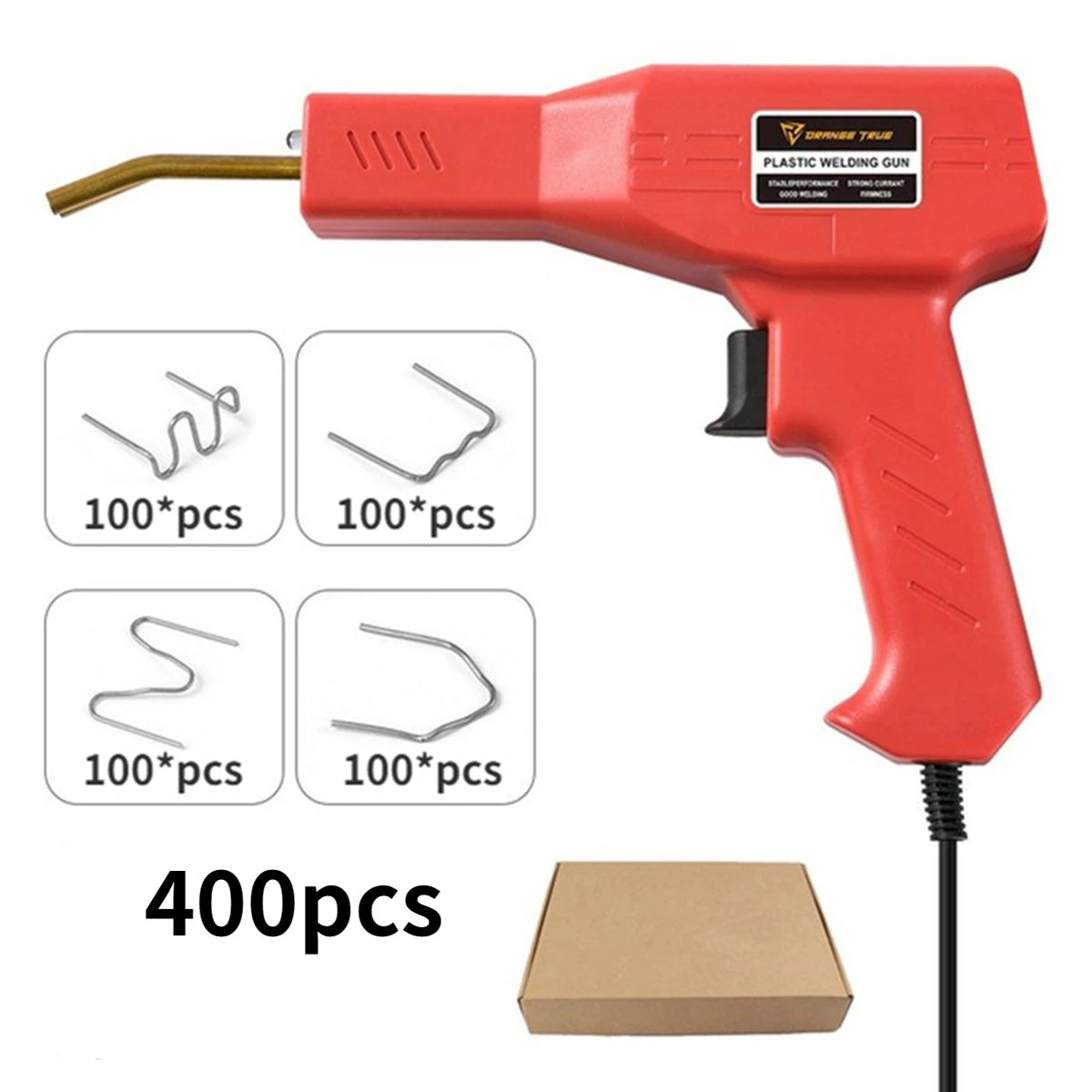 50W Handy Plastics Welders Garage Tools Hot Staplers Machine Staple PVC Repairing Machine Car Bumper Repairing Welding Tool